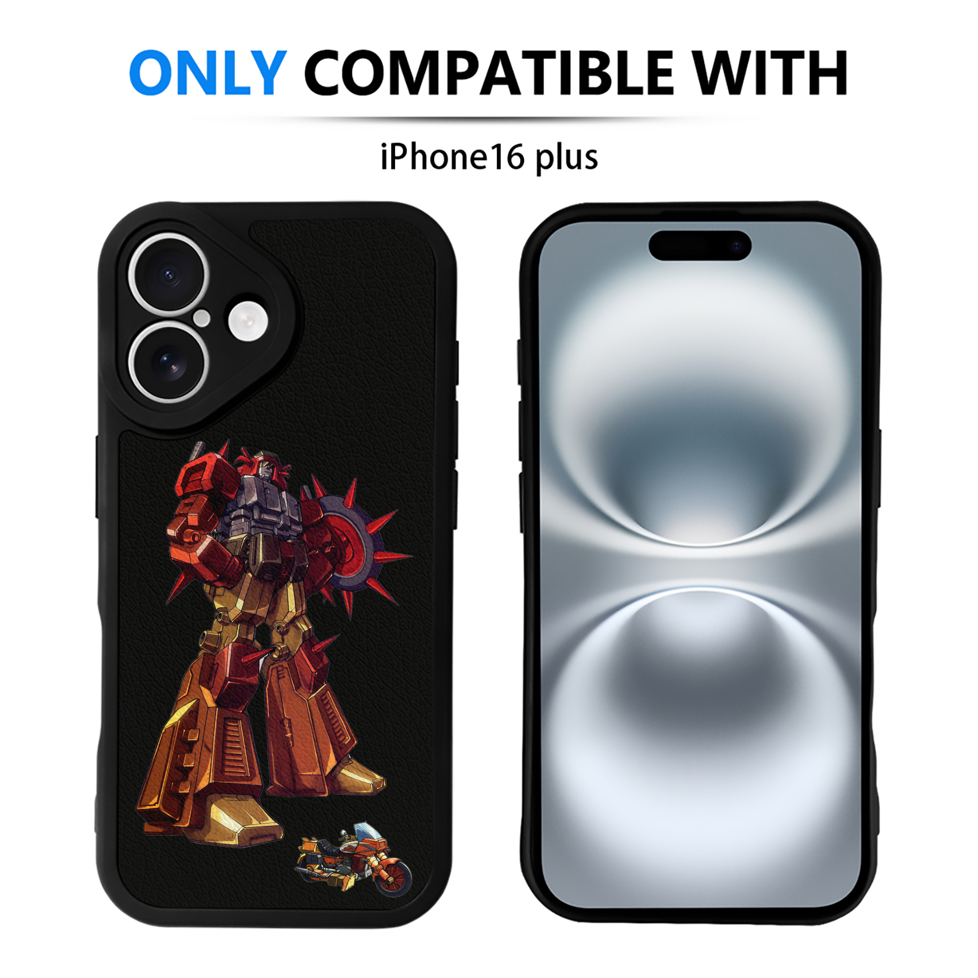 （画像用）  【iPhone 16シリーズ対応】シリコンスマホケース（レザー調） 材質：シリコン